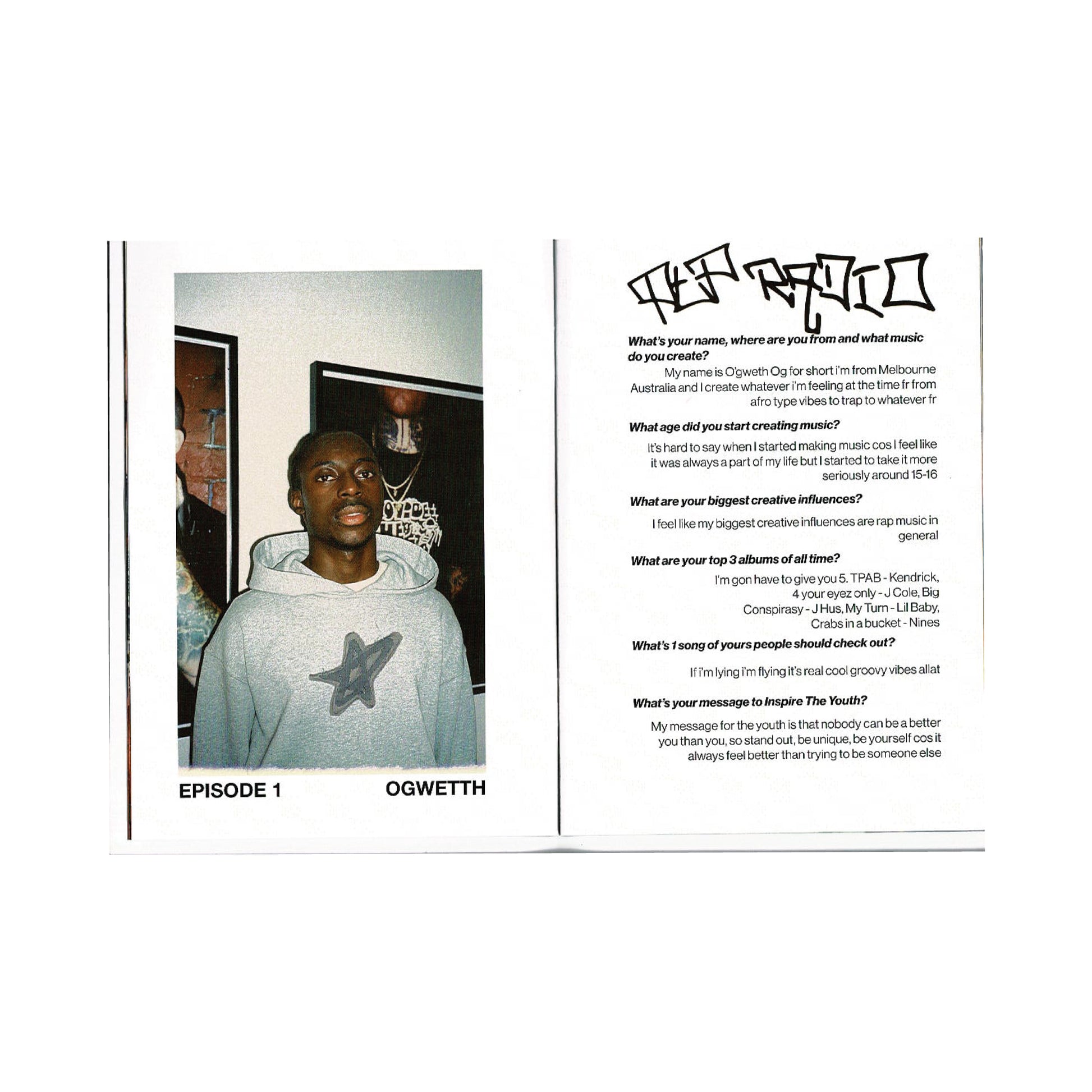 PTP Zine Issue 1 '25